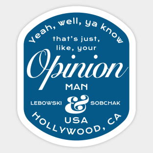 That's just your opinion Sticker